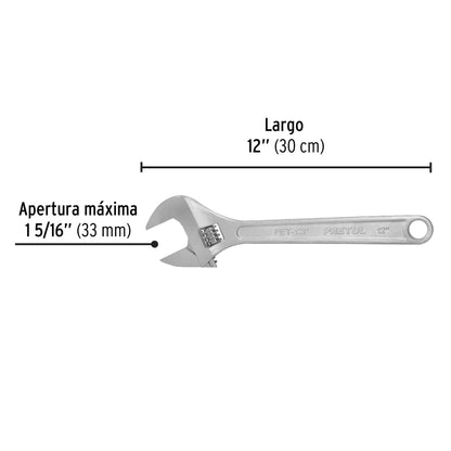 LLAVE EXPANSIVA 12 PULG PRETUL 21817