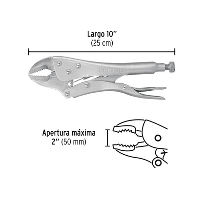 HOMBRE SOLO RECTO 10 PULG PRETUL 22702