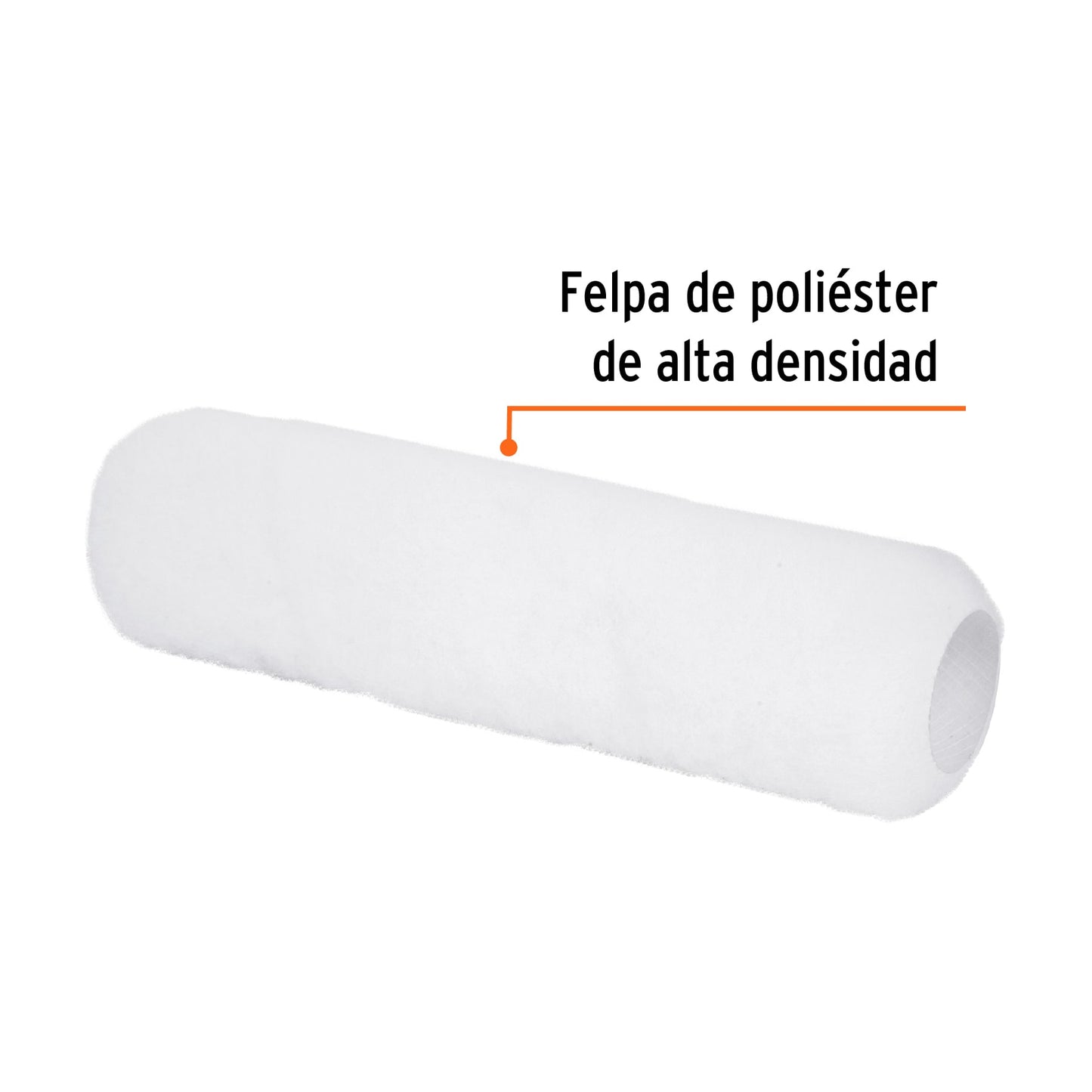 FELPA PARA RODILLO 9" X 3/8" SUP LISAS 13882