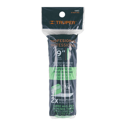 FELPA RODILLO  9" X 5/8" SUP POCO RUGOSAS 13883