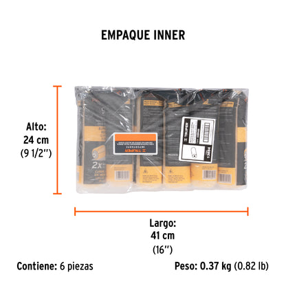 FELPA RODILLO 9" X 3/4" SUP RUGOSAS 138843302
