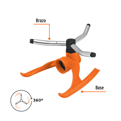 ASPERSOR BASE METALICA  10303