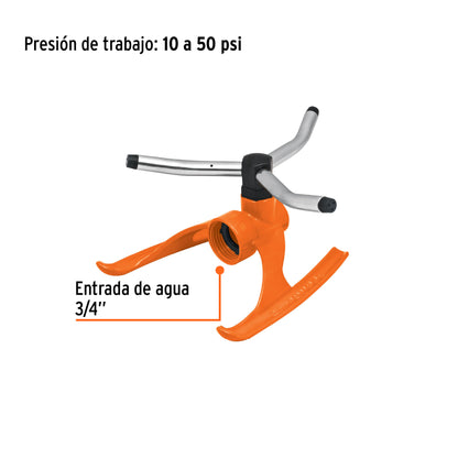 ASPERSOR BASE METALICA  10303