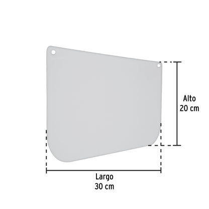 REPUESTO PROTECTOR FACIAL 26008