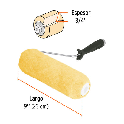 RODILLO PARA PINTAR FELPA SUP RUGOSA 13877
