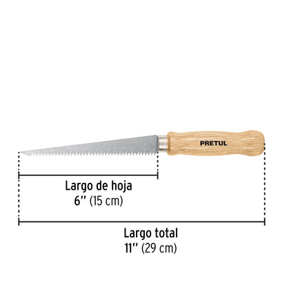 SERRUCHO DE 6 PARA PLAFON Y MUROS DE YESO 22934