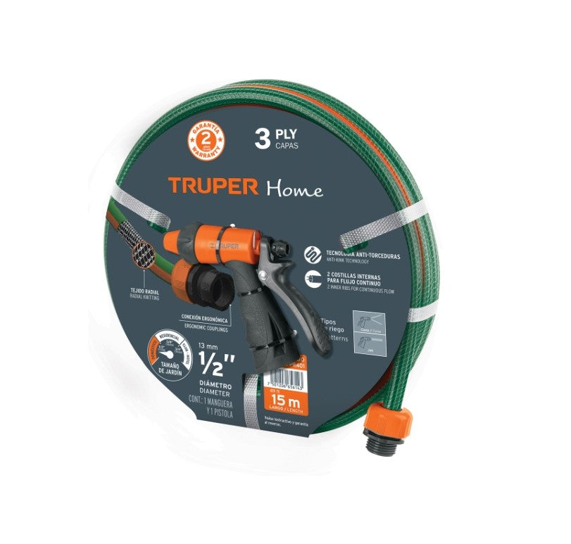 MANGUERA REFORZADA CON PISTOLA 19750