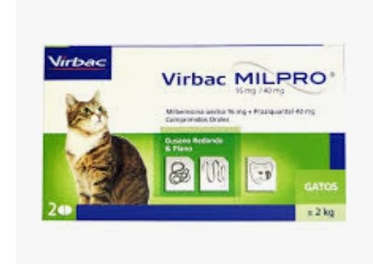 MILPRO CAT 16MG x 1TAB (DESPARASITANTE)
