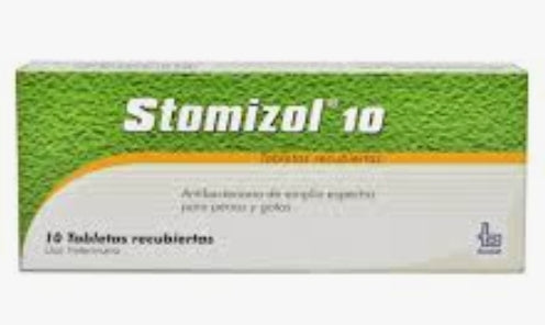 STOMIZOL 10ML BOX X 10TAB (STOMORGYL)