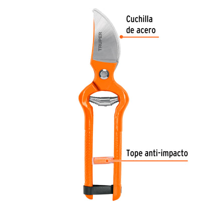 TIJERA PARA PODA 10" FORJADA CUCHILLA DE PASO TRUPER 18545