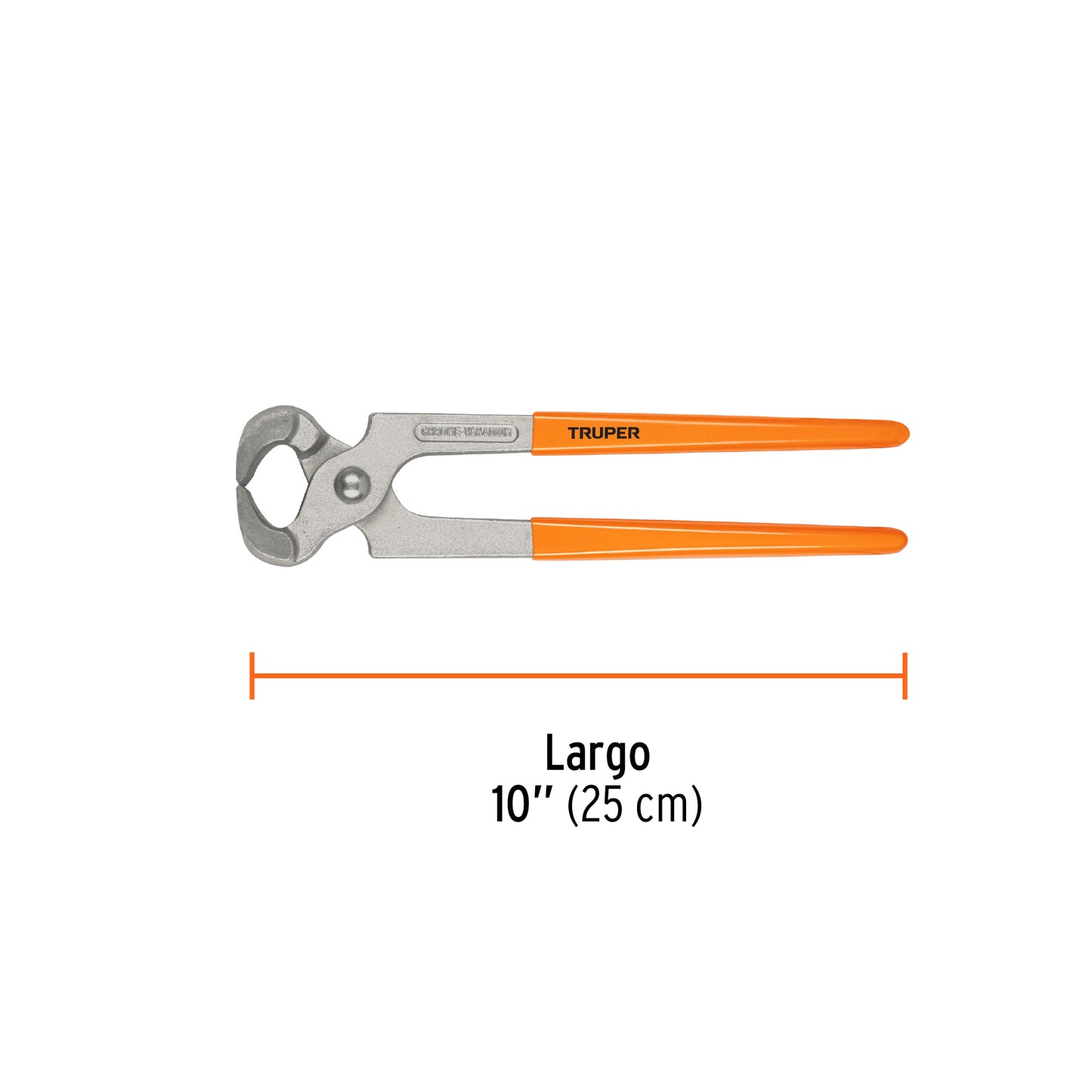 TENAZA SACACLAVOS PARA CARPINTERO 10" TRUPER 17386