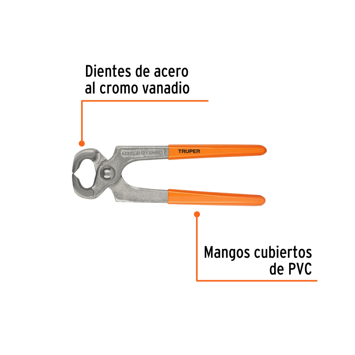 TENAZA PARA CARPINTERO 6" 17385