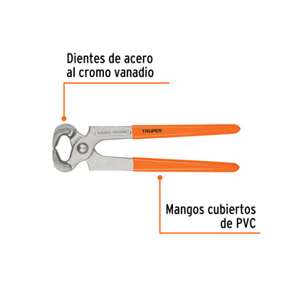 TENAZA SACACLAVO PARA CARPINTERO 8 17380