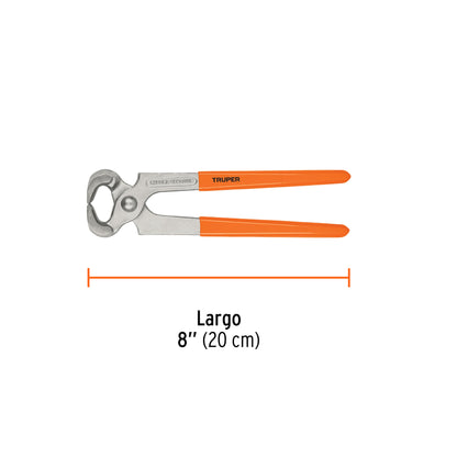 TENAZA SACACLAVO PARA CARPINTERO 8 17380