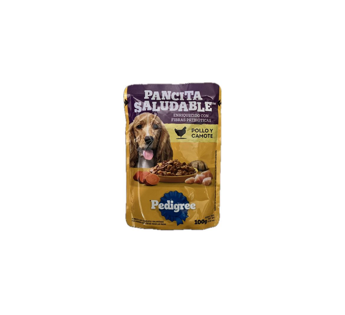 PEDIGREE PANCITA SALUDABLE POUCH 100 GR