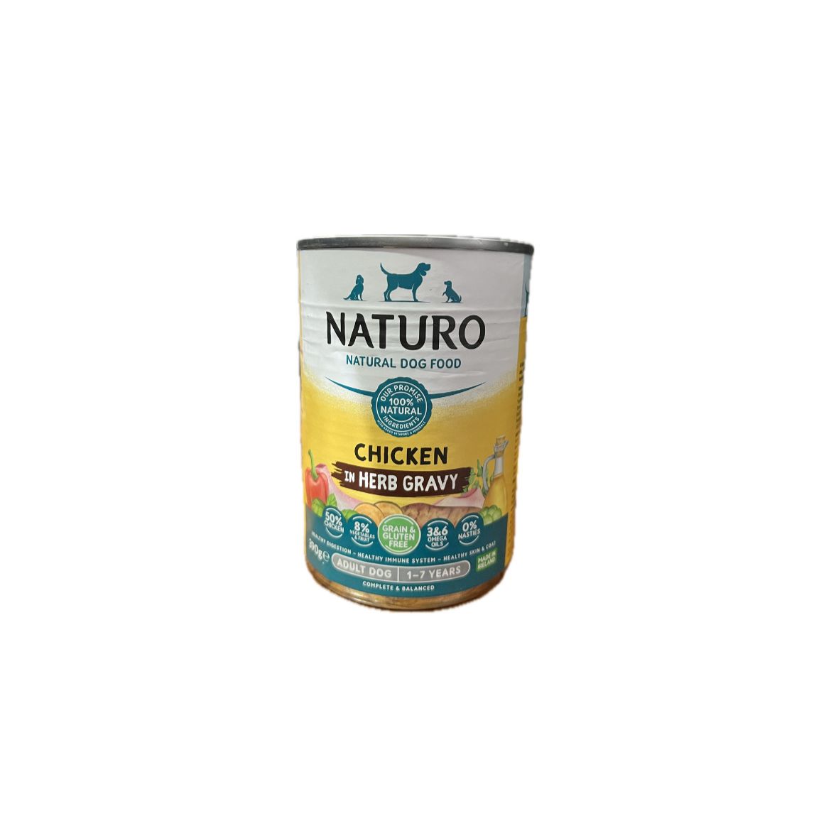 NATURO ADULTO LATA 390 GR