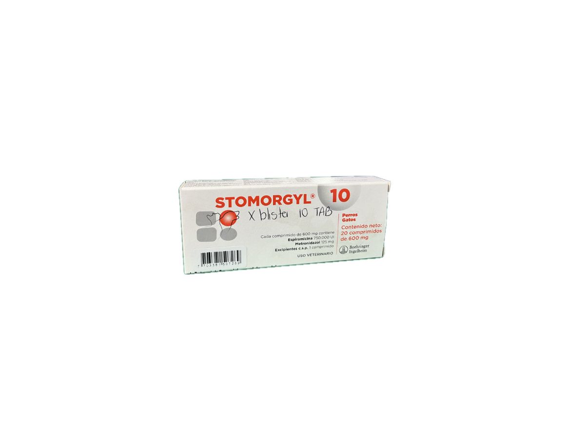 STOMORGYL X BLISTER 10 TAB