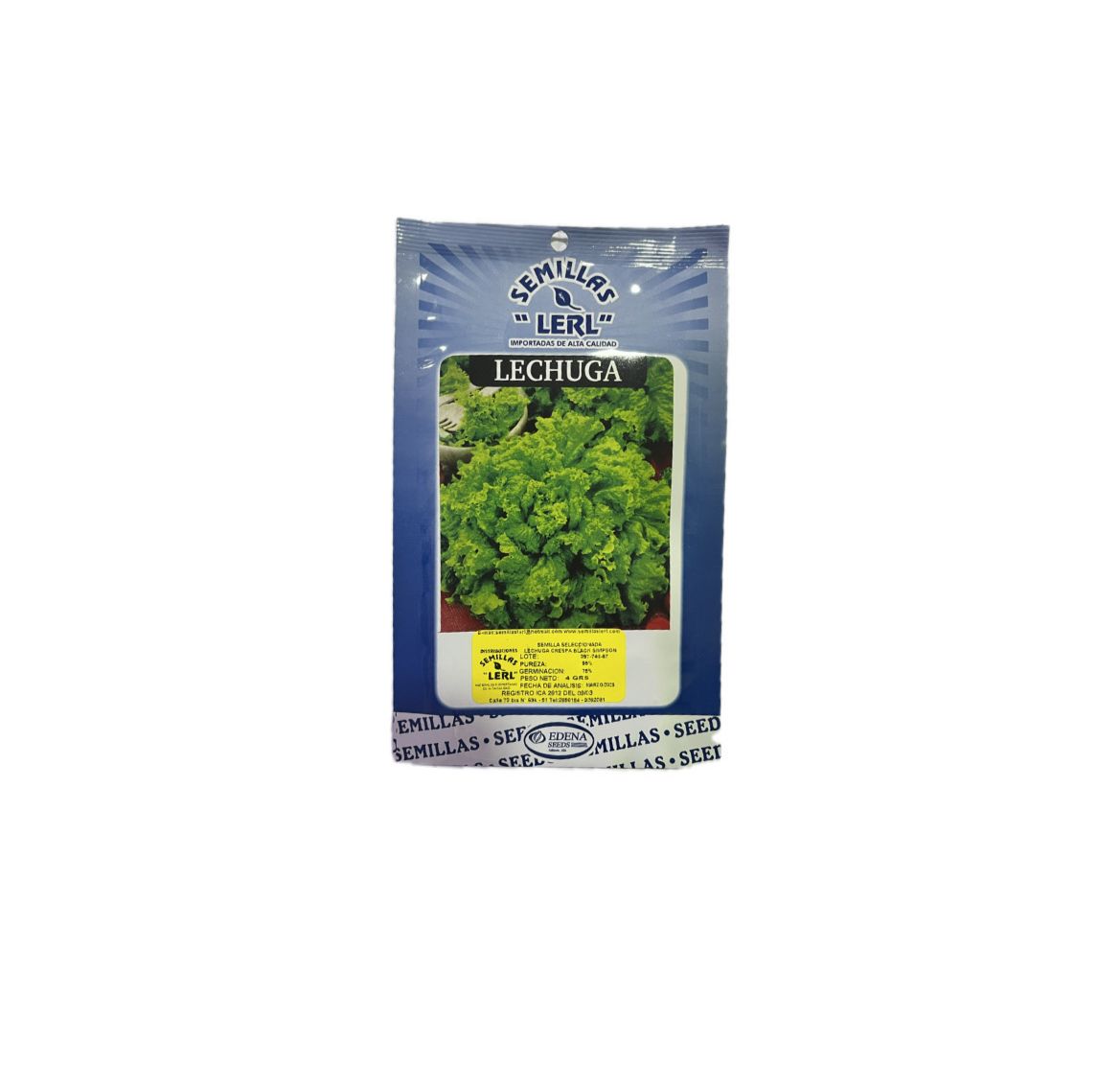 LECHUGA CRESPA BLACK SIMPSON X 4 GR LERL