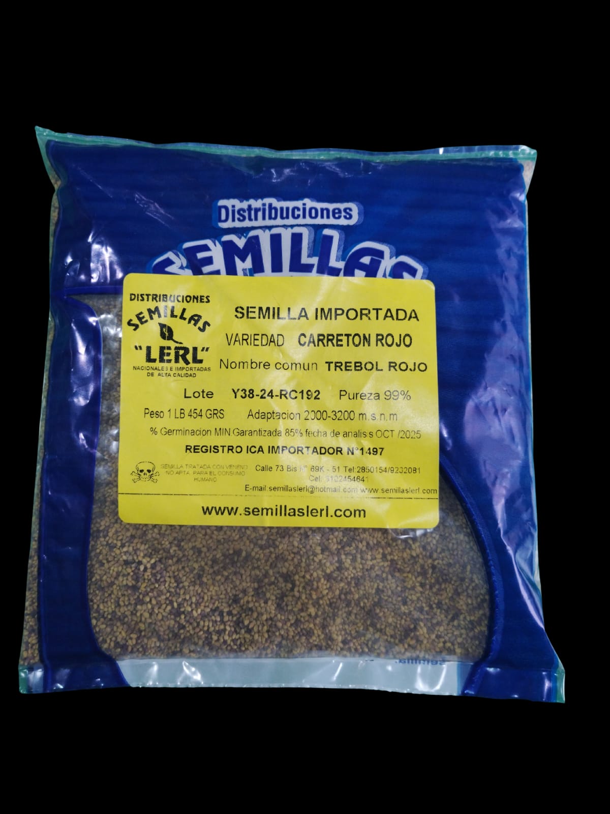 SEMILLAS CARRETON ROJO LERL