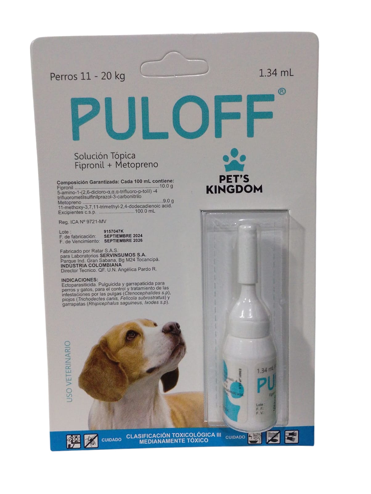 PULOFF ANTIPULGAS PERROS Y GATOS