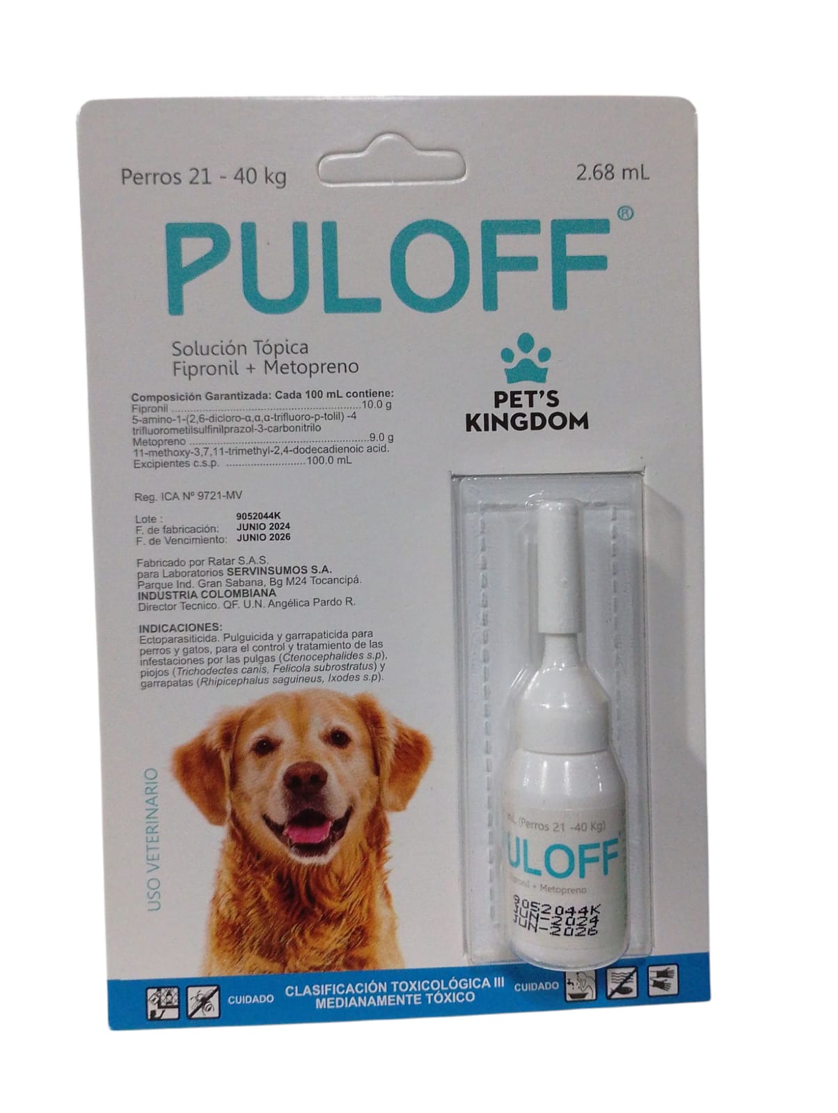 PULOFF ANTIPULGAS PERROS Y GATOS