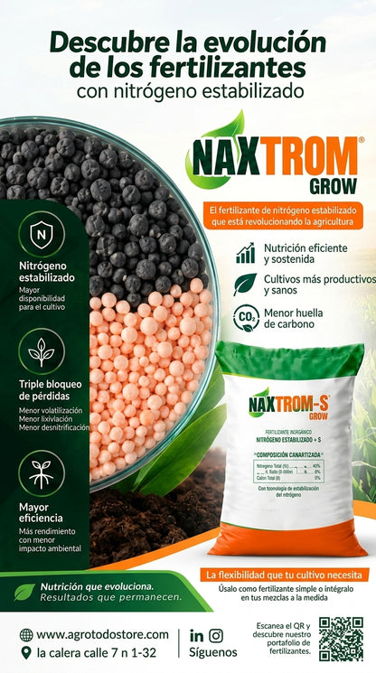 ABONO NAXTROM - S CIAMSA (UREA IMPREGNADA)