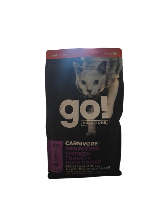 Go! Gato Carnivore (pollo, pavo pato) x 1.36 Kilos Grain Free
