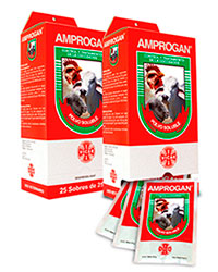 AMPROGAN-UMSCHLÄGE * 25 GR (AMPROLIO - COCCIGAN)