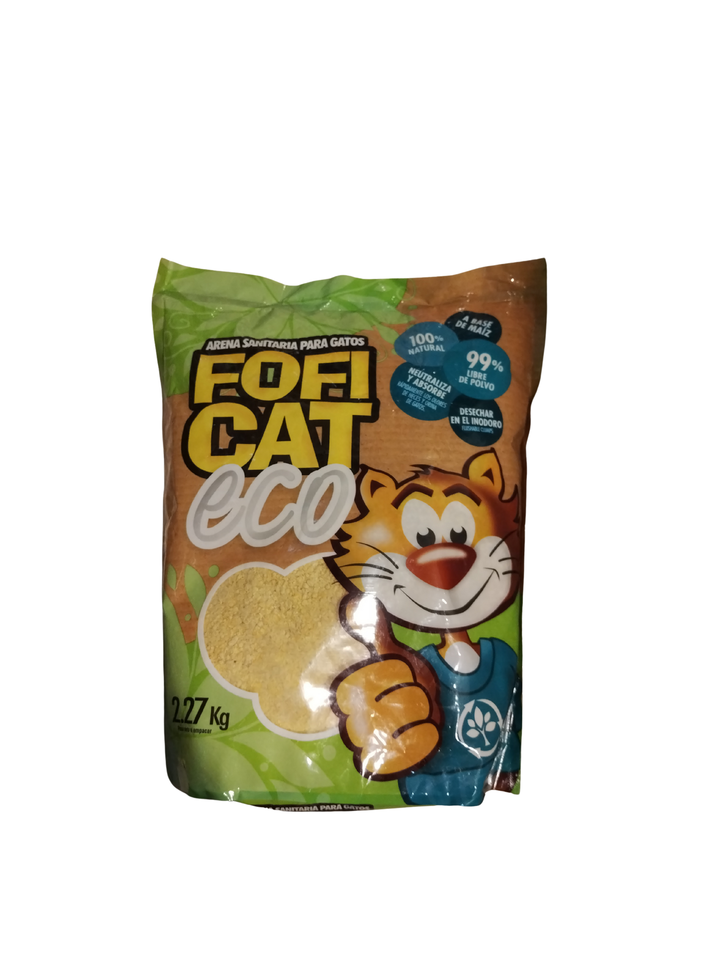 ARENA FOFI CAT ECO MAIZ