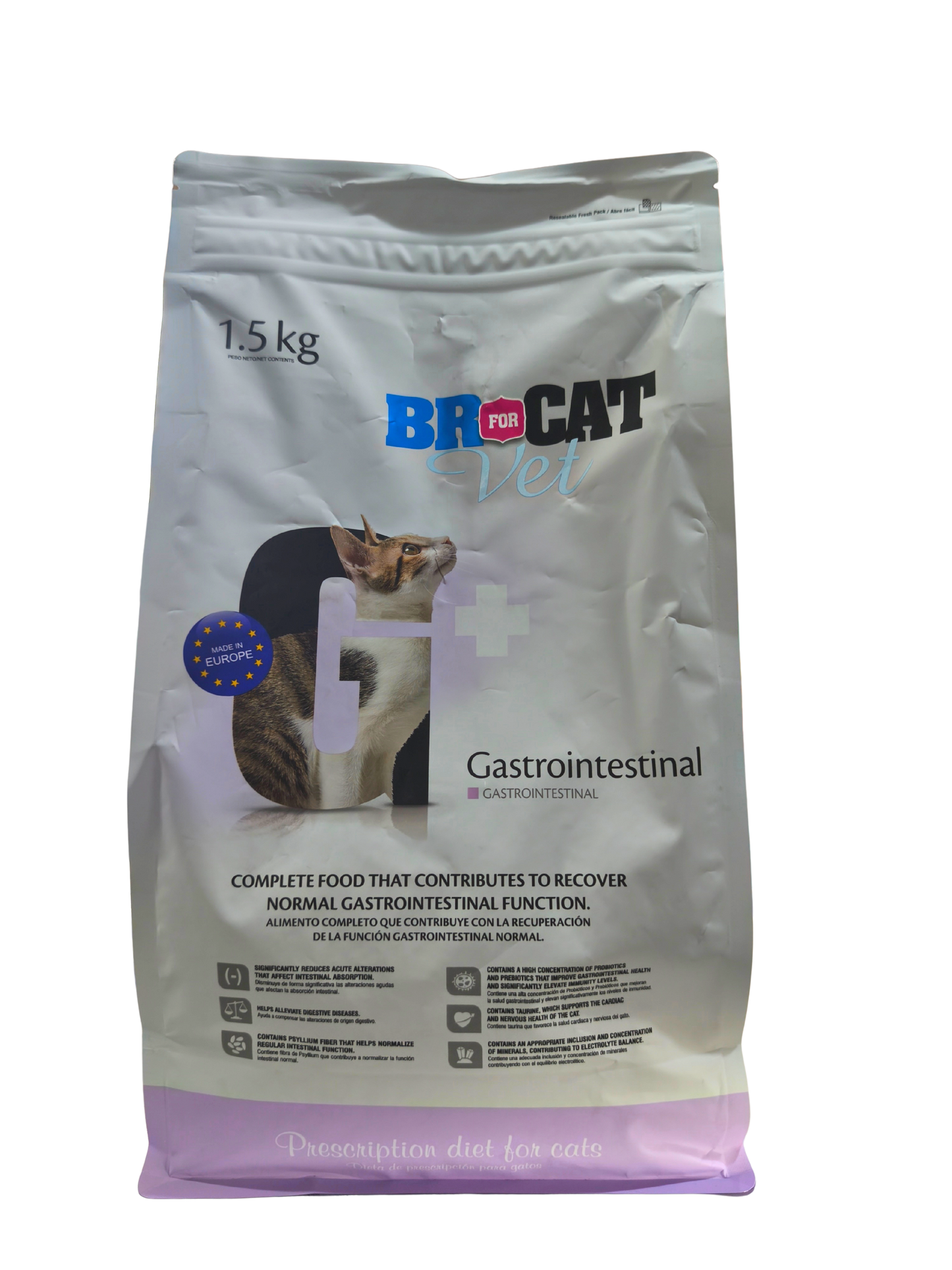 BR FOR CAT VET GASTROINTESTINAL X 1.5 KILOS