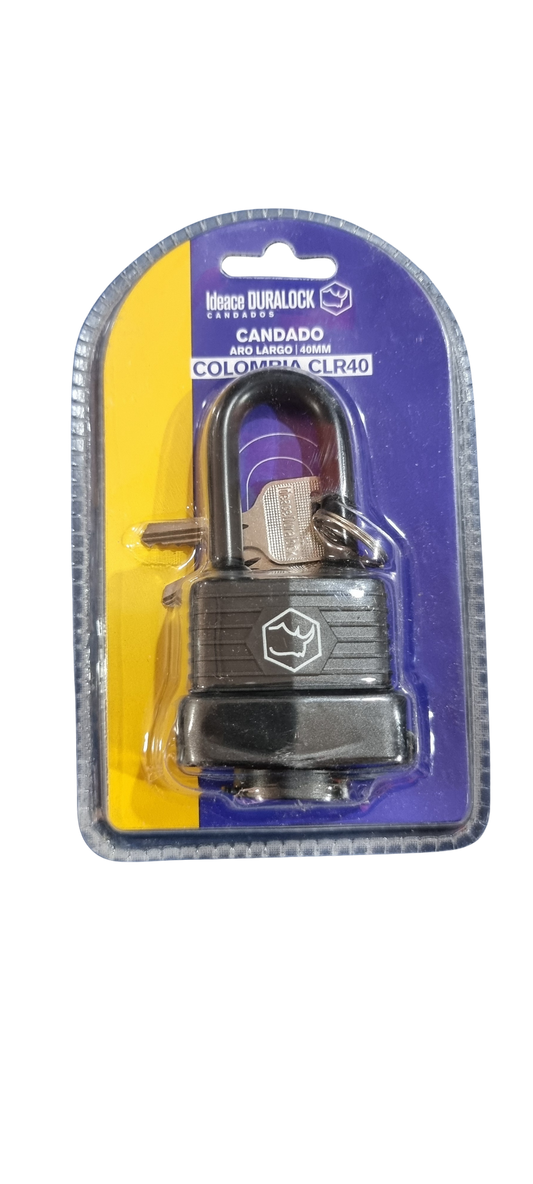 CANDADO INTEM LARGO 40 MM