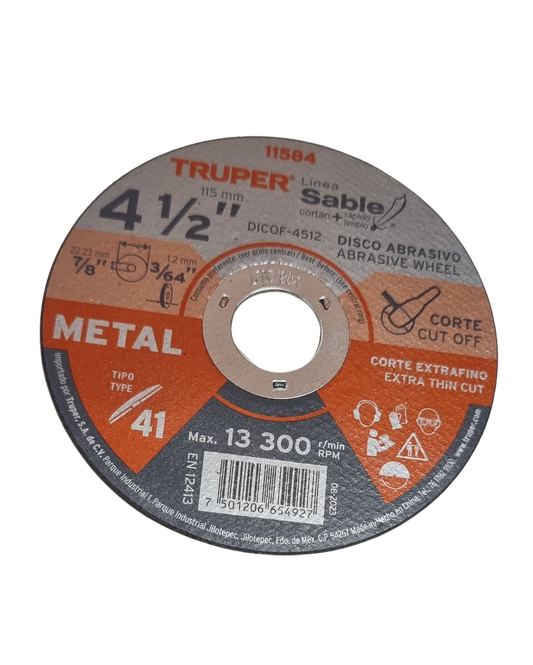 DISCO DE CORTE EXTRA FINO 11584