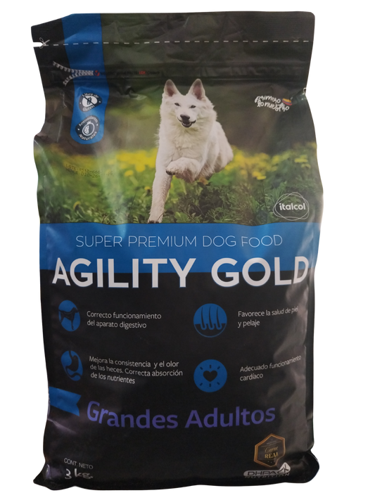AGILITY GOLD GRANDES ADULTOS AZUL