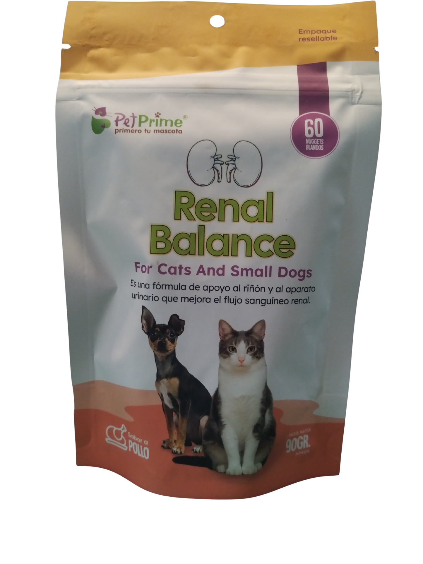 RENAL BALANCE FOR CATS AND SMALL DOGS 60 NUGGETS BLANDOS