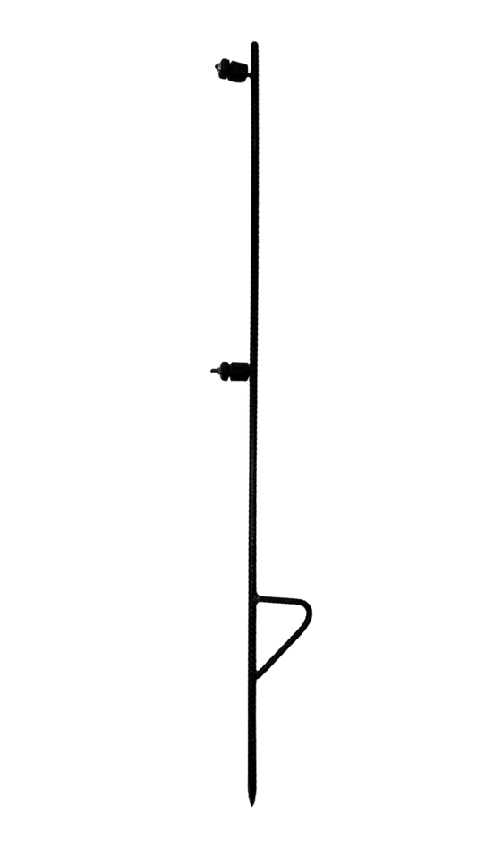 POLINES 2 AISLADORES NEGRO