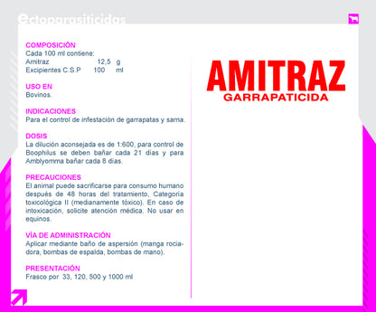 AMITRAZ X 120 ML VICAR