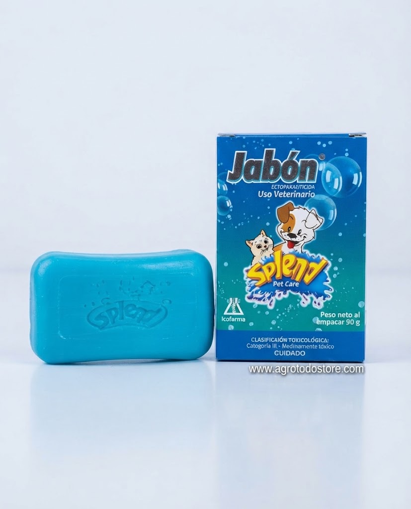 Jabón Splend pet care   90 gramos