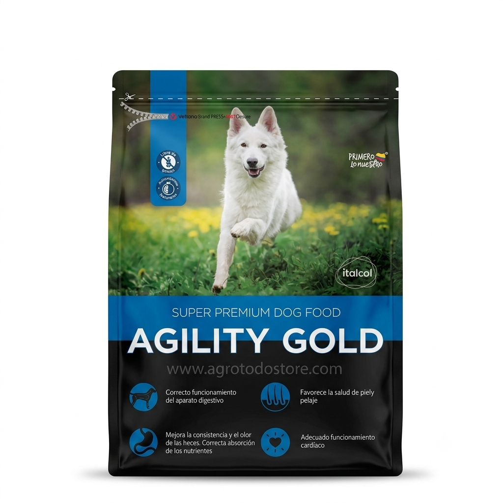 AGILITY GOLD GRANDES ADULTOS AZUL