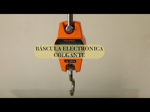 BÁSCULA ELECTRÓNICA COLGANTE 100788