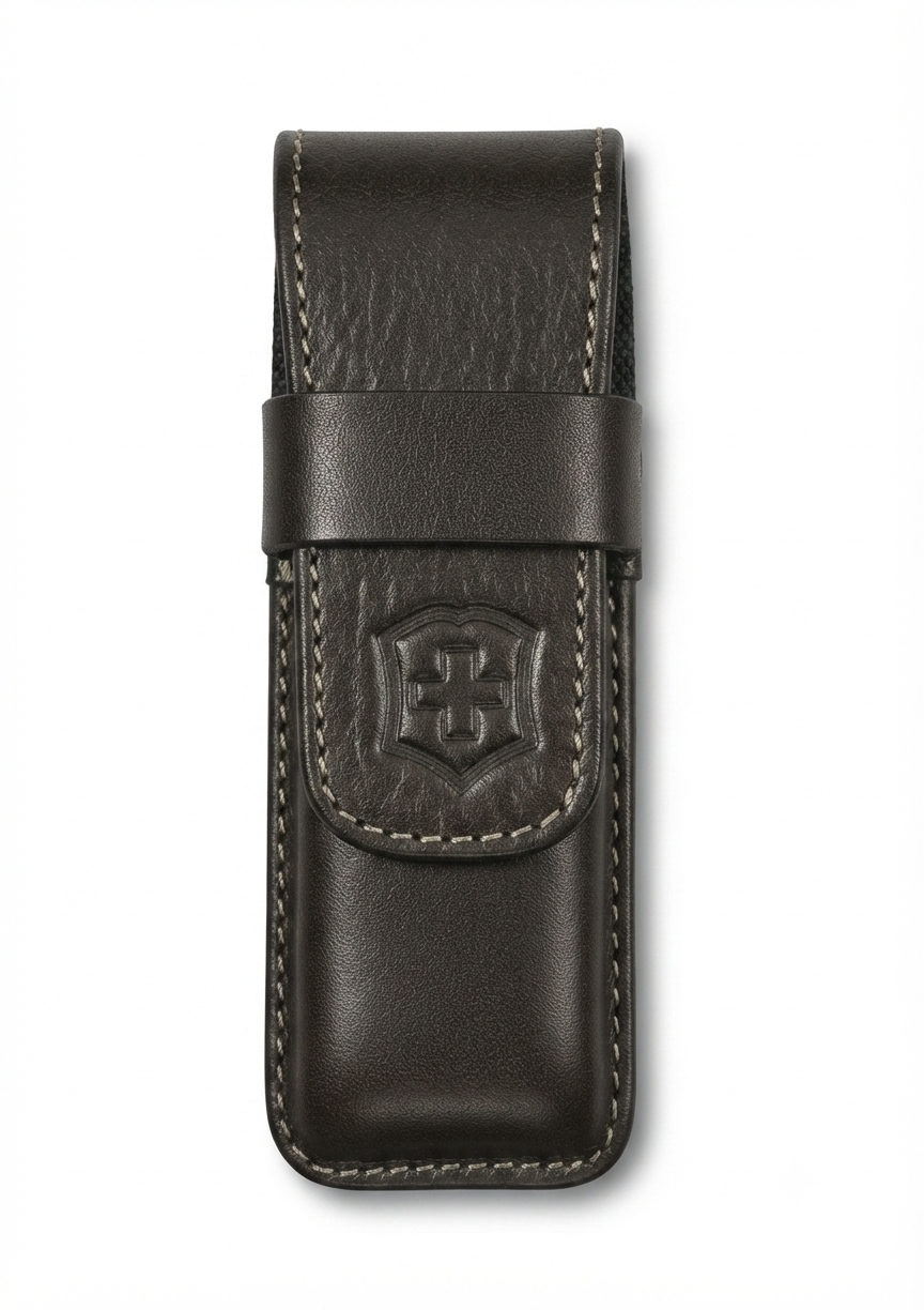 Estuche en cuero económico para navaja
