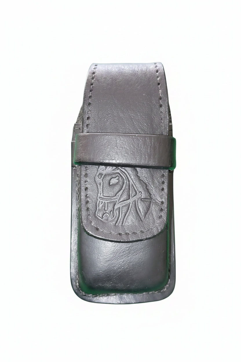 Estuche en cuero económico para navaja