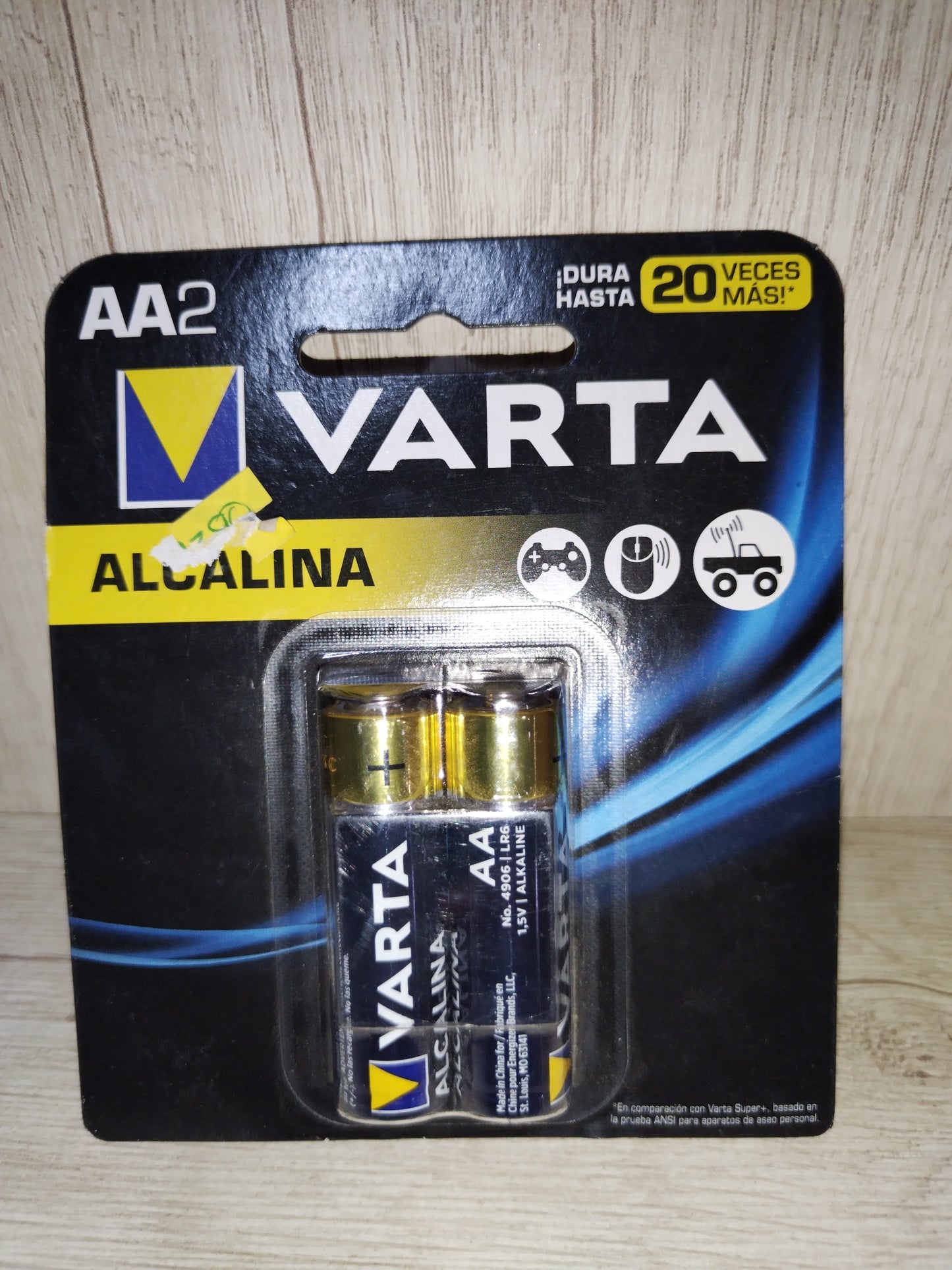 PILAS VARTA AA 2 UND