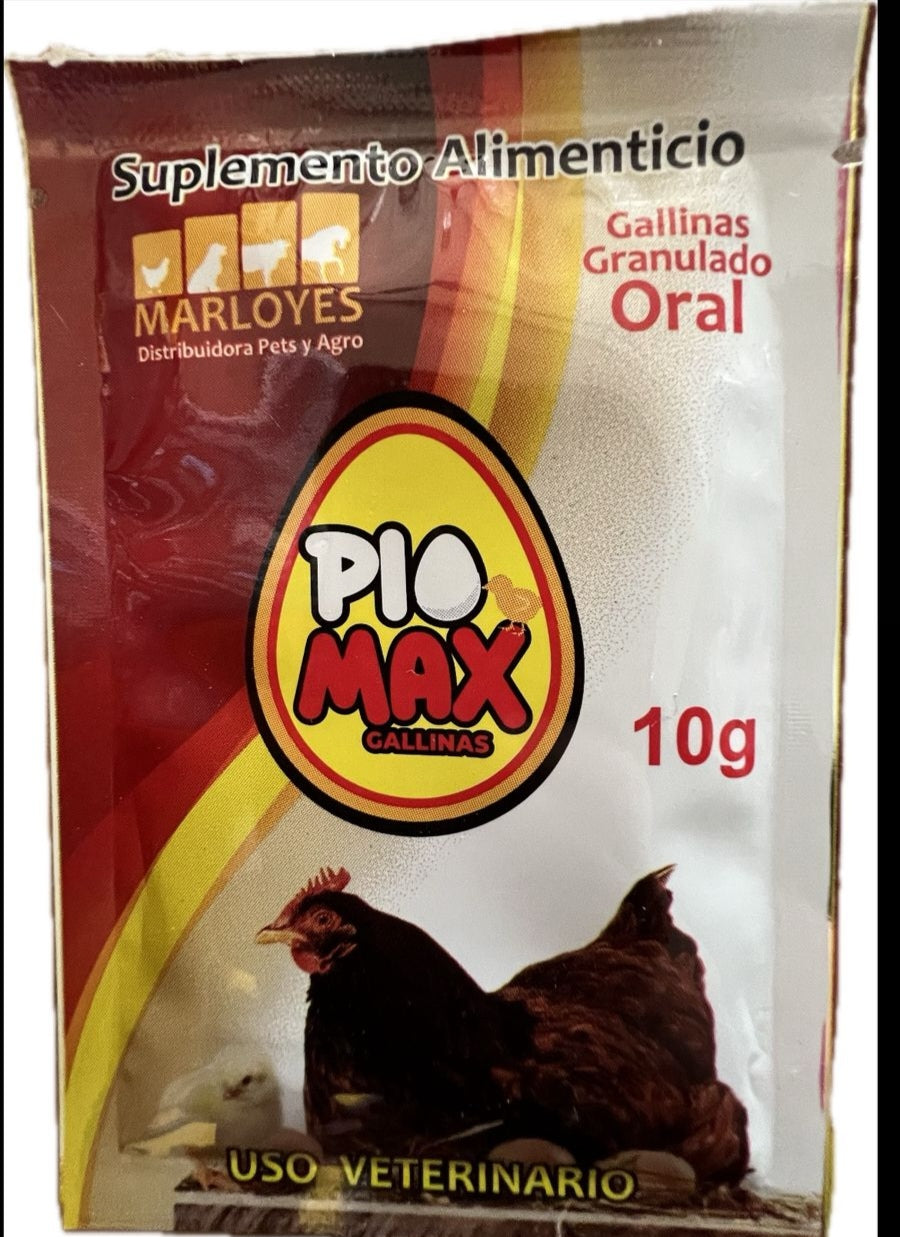 PIO MAX GALLINAS 10g
