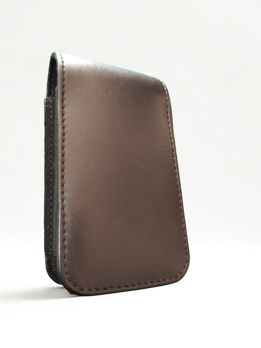 Estuche para navaja mediano en cuero con imán