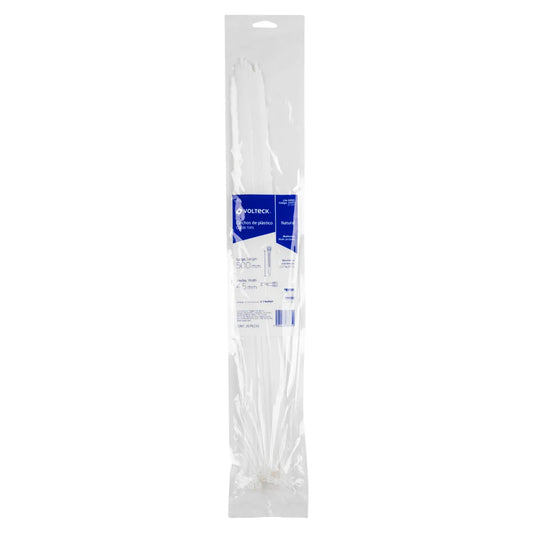 AMARRE PLÁSTICOS BLANCOS 50 CM 44311