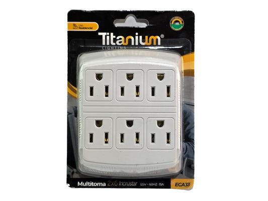 MULTITOMA TITANIUM 2X6 INCRUSTAR ECA33