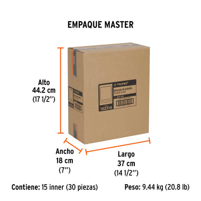 BÁSCULA DE BOLSILLO 500GR TRUPER 102316