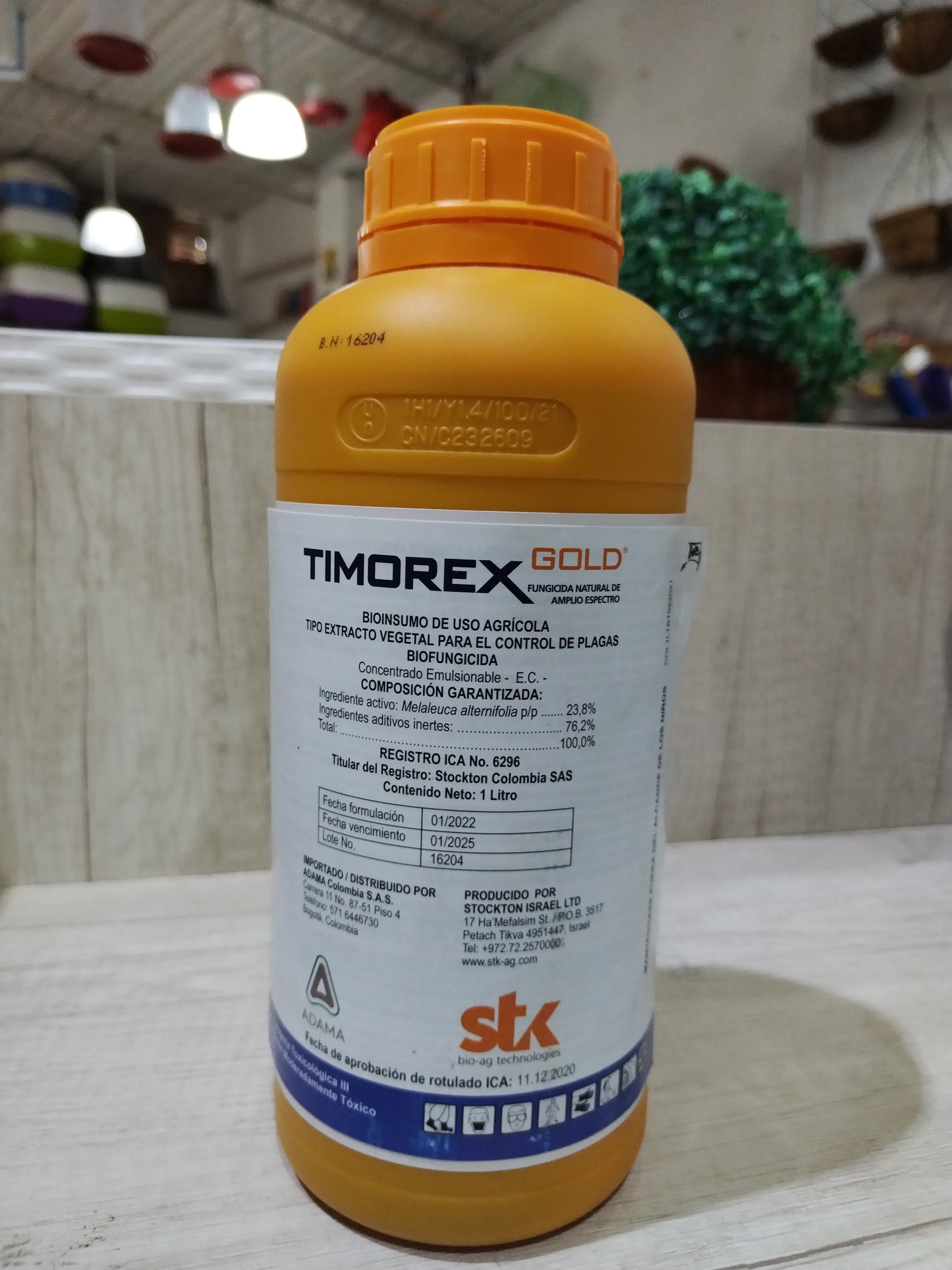 TIMOREX GOLD X LITER