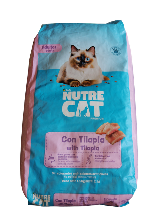 NUTRE CAT (TILAPIA) 1.5KG