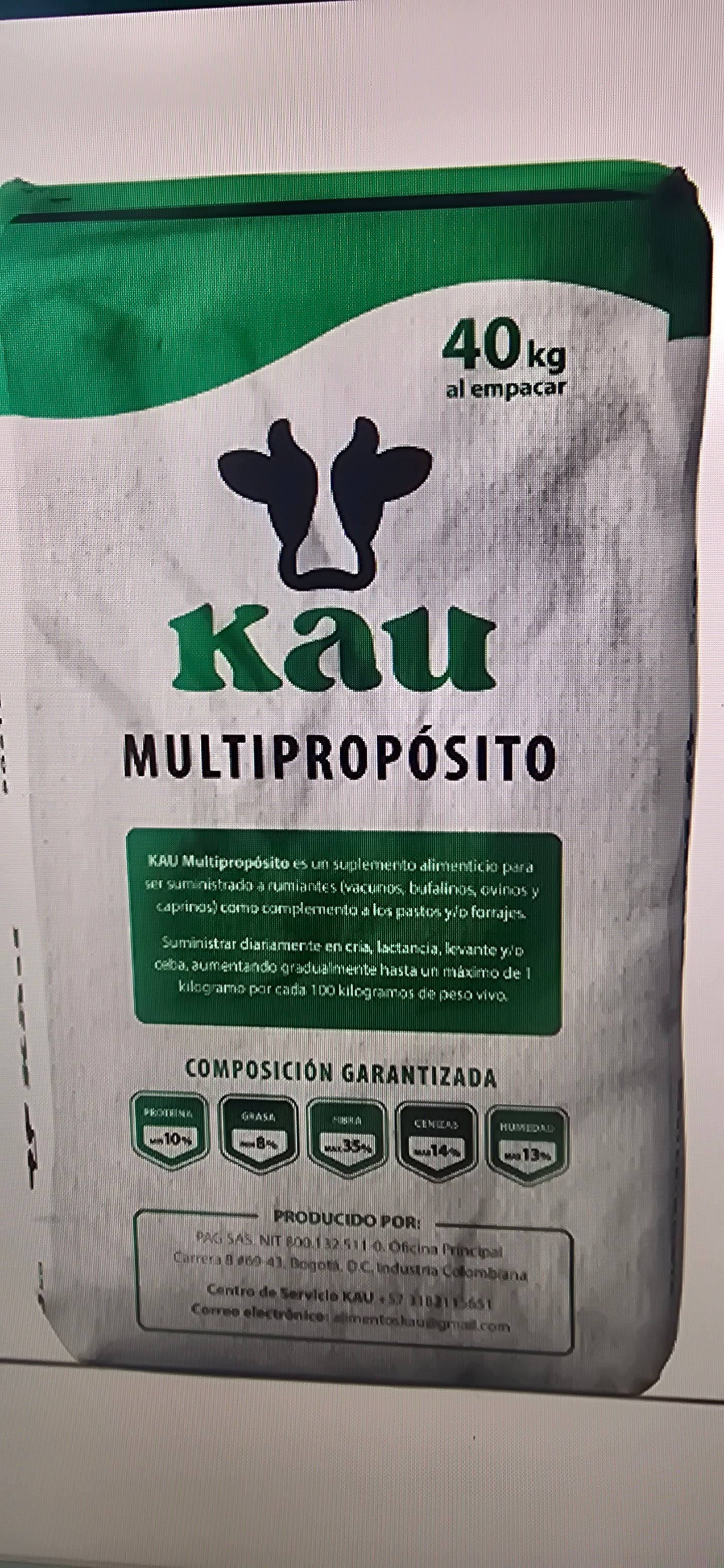 KAU Multipropósito Harina× 40 kilos